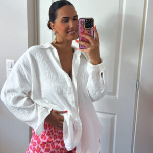 chemise en gaz de coton - Coline