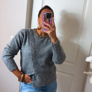 Pull à bouton- STELLA