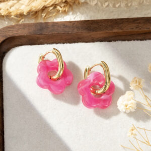 Boucle d'oreille- flowers