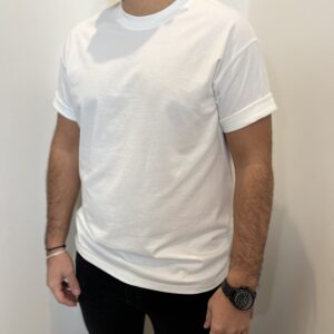 Jersey coupe droite blanc - Valentin