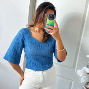 Top en crochet- zoe