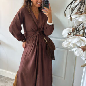 Robe Marron - Nina