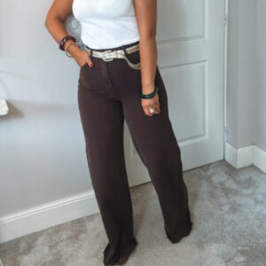 Jean marron - Jeanne